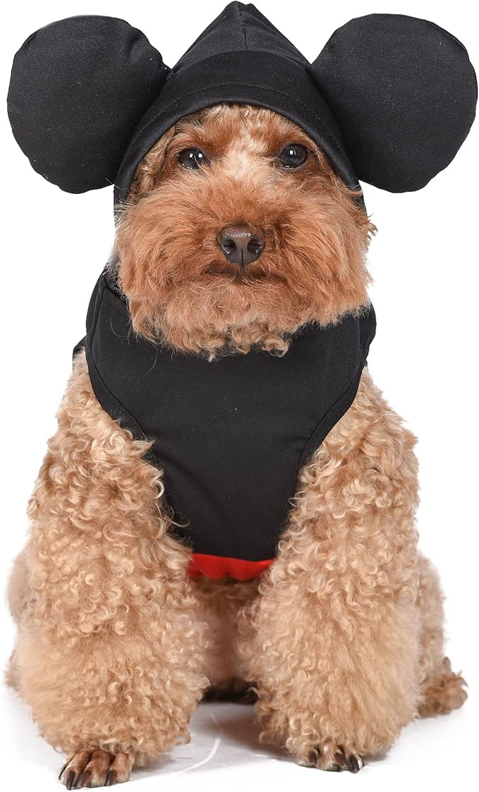 Disney for Pets Mickey Mouse Halloween Costume for Dogs - Officially Licensed Halloween Costumes for Dogs, Size Small