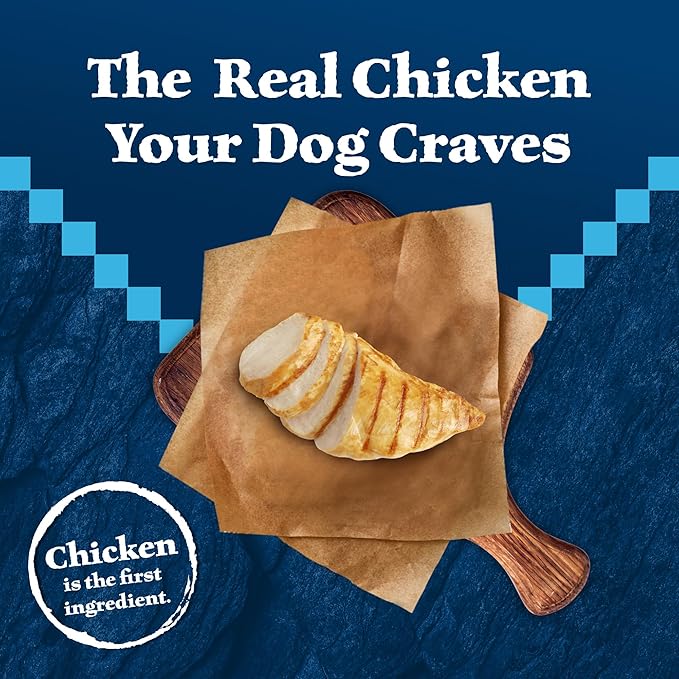 Blue Buffalo Wilderness Puppy High Protein Dry Dog Food with Real Chicken Plus Wholesome Grains, Made in the USA with Natural Ingredients, Chicken, 13-lb. Bag