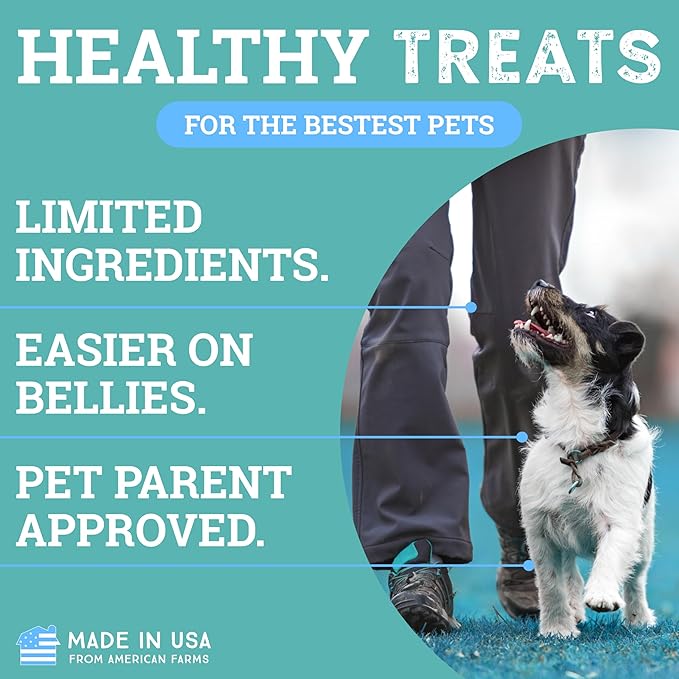 etta says! Sit Training Treats - All Natural Chicken Soft Treats for Dogs - Made in The USA - Soft & Chewy for Small, Medium & Large Dogs or Puppies - 2 Pack