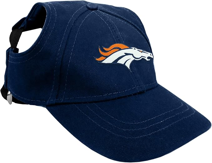 Littlearth NFL Denver Broncos Pet Baseball Hat, Size - X-Small