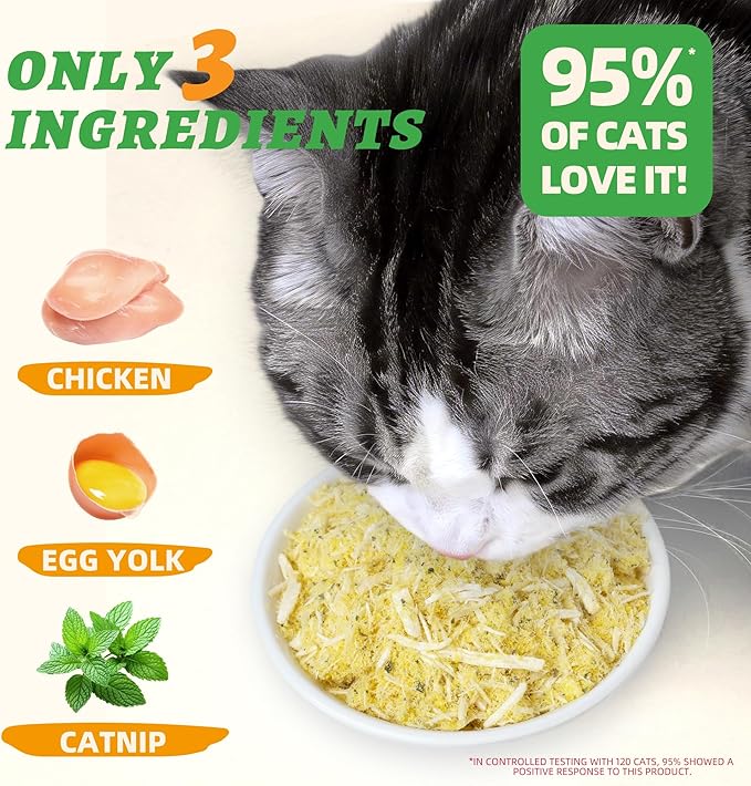 Wellix Catnip Topper & Natural Catnip for Cats & Dogs