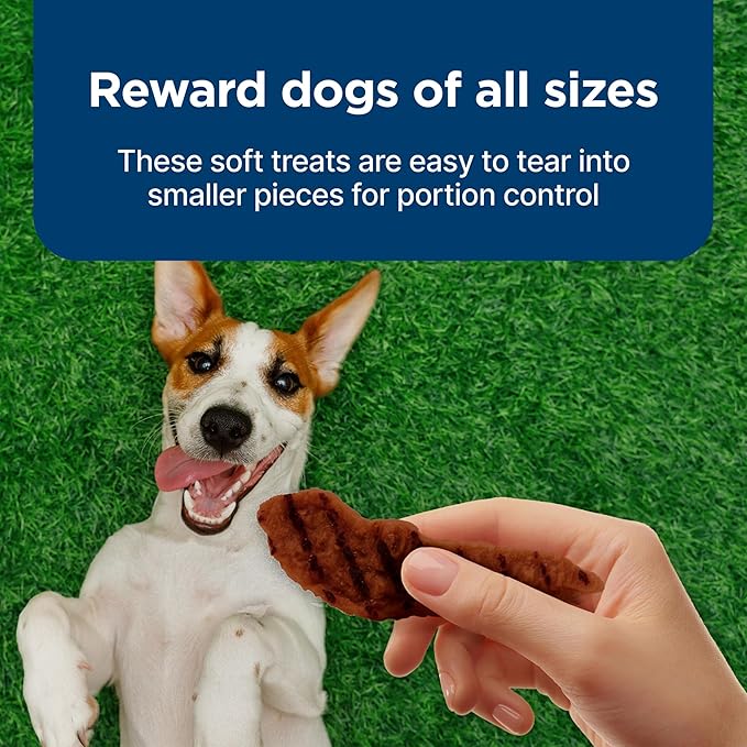 Blue Buffalo Nudges Grillers Natural Dog Treats, Steak, 10oz (Pack of 6)