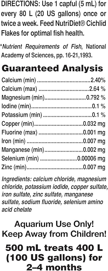 Seachem Cichlid Trace Elements 500ml