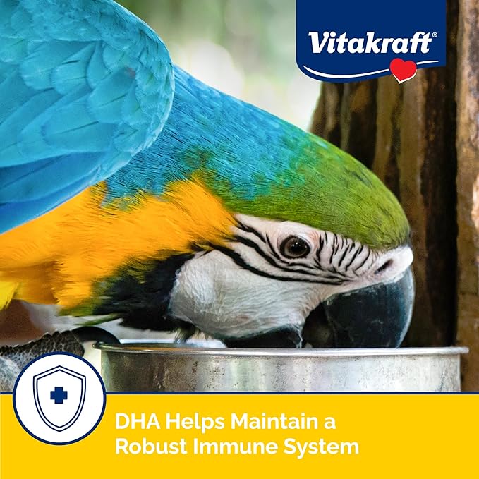 Vitakraft Menu Premium Parrot Food - Vitamin-Fortified - Macaw, Amazon, Conure, and Parrot Food for Large Birds 5 Pound (Pack of 1)