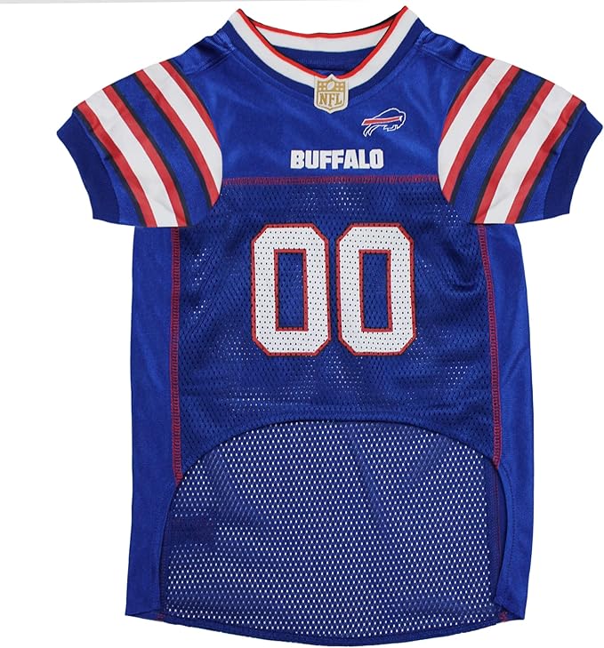NFL Buffalo Bills Dog Jersey - XX-Large, Football Jersey Costume for Dogs