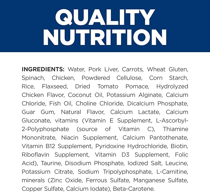 Hill's Prescription Diet Metabolic Weight Management Wet Cat Food, Vegetable & Chicken Stew, 2.9 oz. Cans, 24-Pack