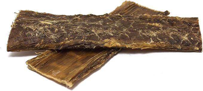 Cadet 100% Beef Strips Dog Treats, Single Ingredient Beef Esophagus Dog Jerky, Healthy High Protein Rawhide Alternative for Small & Large Dogs, 4 Ounce
