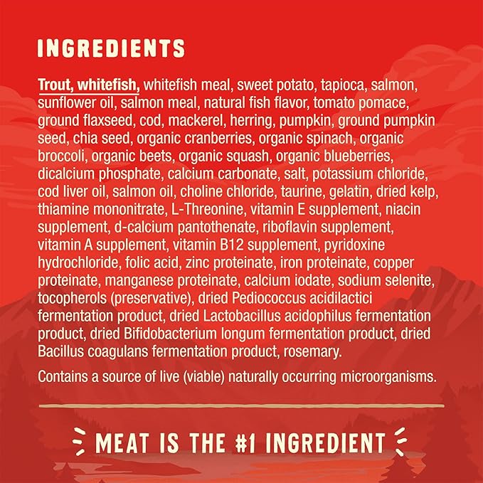 Stella & Chewy's Wild Red Dry Dog Food Raw Coated High Protein Grain & Legume Free Ocean Recipe, 3.5 lb. Bag (Pack of 2)