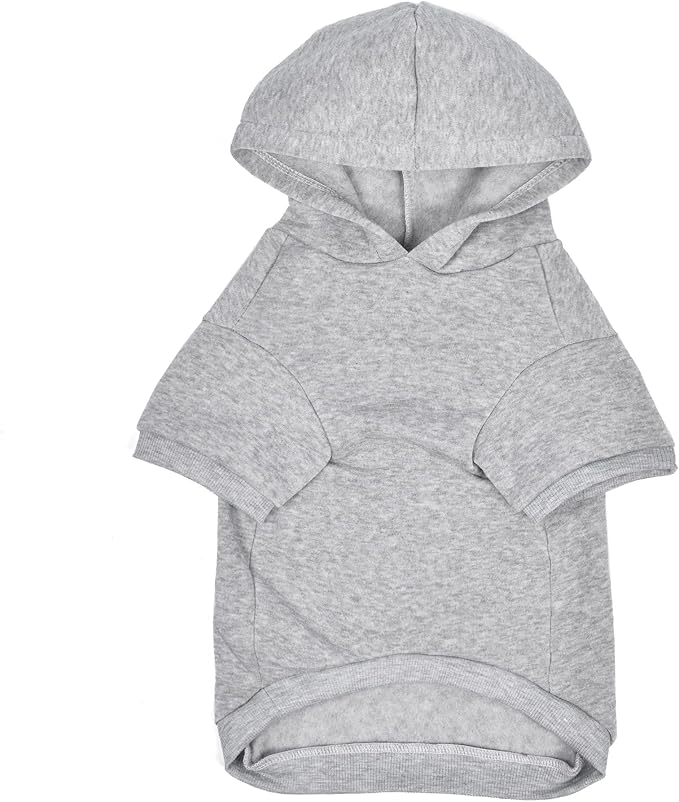 Star Wars for Pets The Mandalorian Dog Hoodie with Leash Attachment Hole, Officially Licensed Star Wars Dog Apparel, Machine Washable Polyester, Grey, Size Extra Large