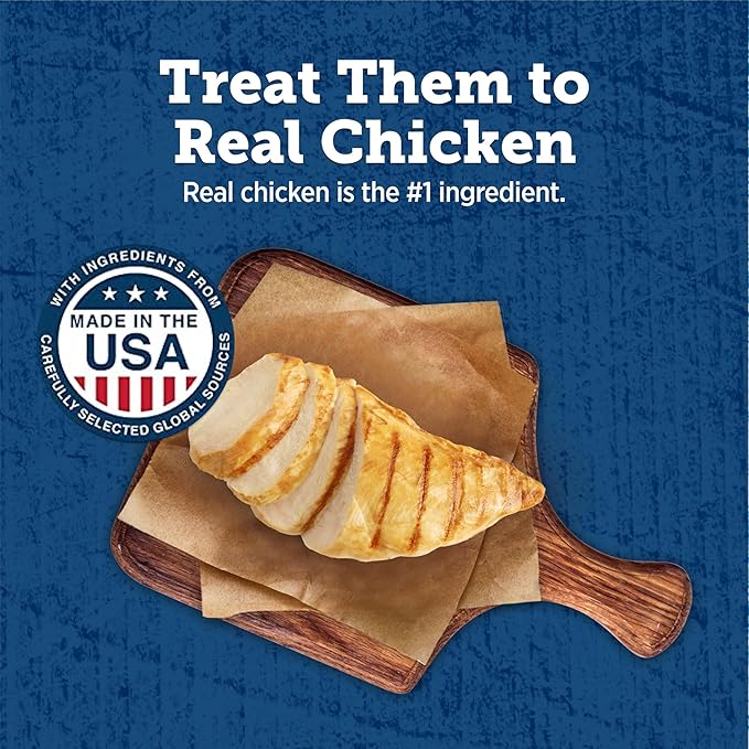 Blue Buffalo True Chews Premium Grillers Dog Treats, Made in the USA with Natural Ingredients, Chicken, 12-oz Bag