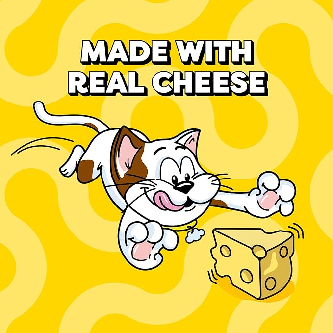 Temptations Creamy Puree Squeezable Lickable Cat Treats, Wet Cat Treats with Cheese, 0.42 oz. Tubes, 16 Count