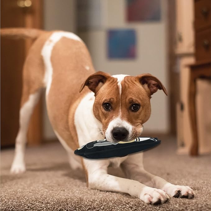 The 1st Ever Tough but Smooth Dog Toy NFL New Orleans Saints Football Athletes Player Tough Pet Toy. A Premium Quality Doggie Toy with Built-in Squeaker. Sports Fans Favorite Chew Toy