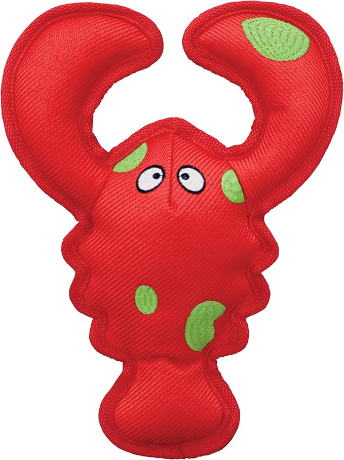 KONG Belly Flops Lobster Dog Toy
