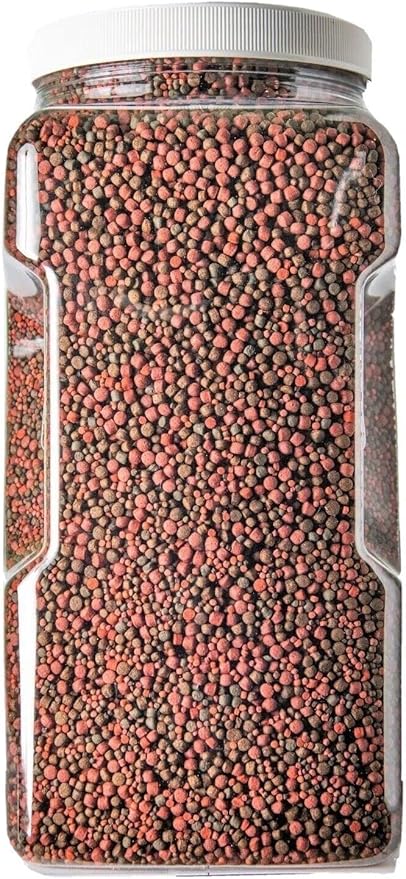 12-Type Floating & Sinking Blackworm & Intense Coloring 1mm, 2mm, 3mm Pellets for Discus, Cichlids, All Tropicals, Koi and Pond Fish...2-lb Med Jar