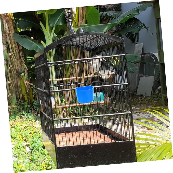 BESPORTBLE 4pcs Pet Feeding Bowl Bird Cage Water Feeders Rabbit Water Feeder Cat and Dog Cage Bowls Hanging for Small Animals