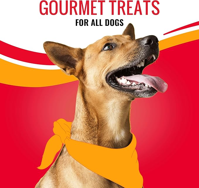 Good ‘n’ Tasty Triple Flavor Snap ‘EMS Gourmet Treats Variety Pack for All Dogs, 15 Count, Reward or Training Treat Made with Real Chicken, Duck and Beef