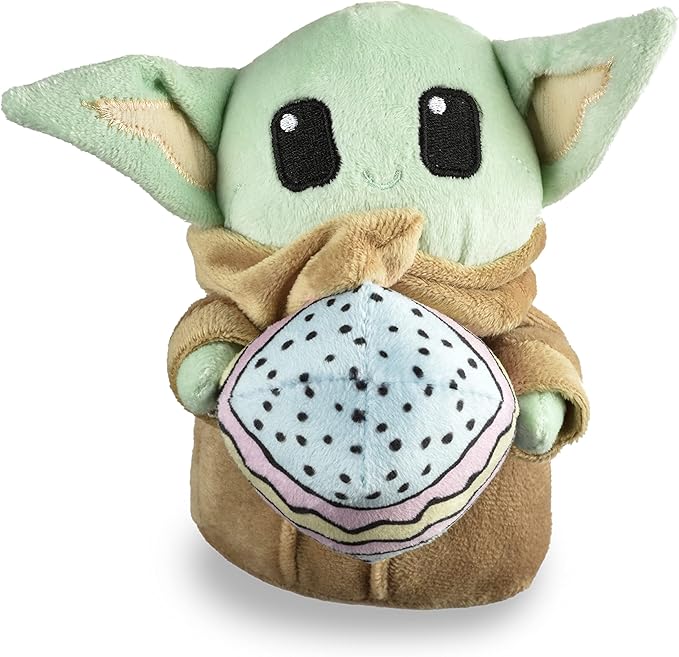 STAR WARS Easter 9" Grogu Easter Egg Squeaker Pet Toy |9 Plush Squeaker Easter Grogu Pet Toy Toy for Dogs Easter Stuffed Baby Yoda 9 inch