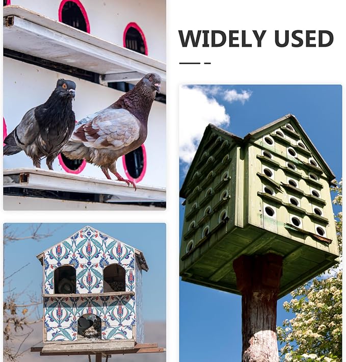 European Style Wooden Cage Door for Parakeets Pigeon Racing Supplies Easy Access