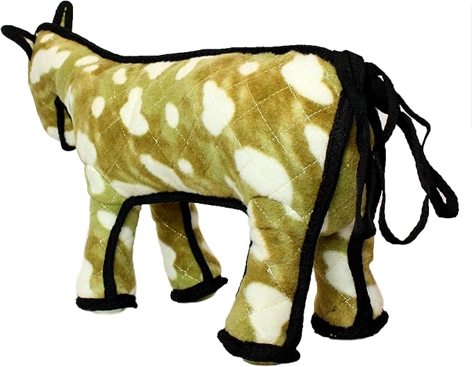 TUFFY - World's Tuffest Soft Dog Toy -Barnyard- Multiple Layers. Made Durable, Strong & Tough. Interactive Play (Tug, Toss & Fetch). Machine Washable & Floats. (Horse, Large 2 Pack)