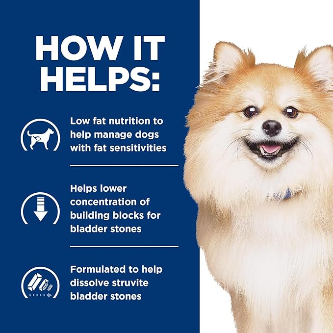 Hill's Prescription Diet c/d Multicare Low Fat Urinary Care Wet Dog Food, Vegetables & Turkey Stew, 12.5 oz. Cans, 12-Pack