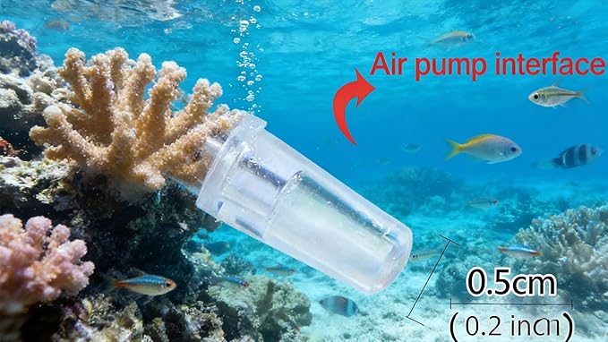 Resin Live-Action Aerating Aquarium Ornament, Undersea Treasure Chest with Diver, Air Bubbler Fish Tank Decor for Freshwater Saltwater Aquascape & Aquatic Pet Hideout