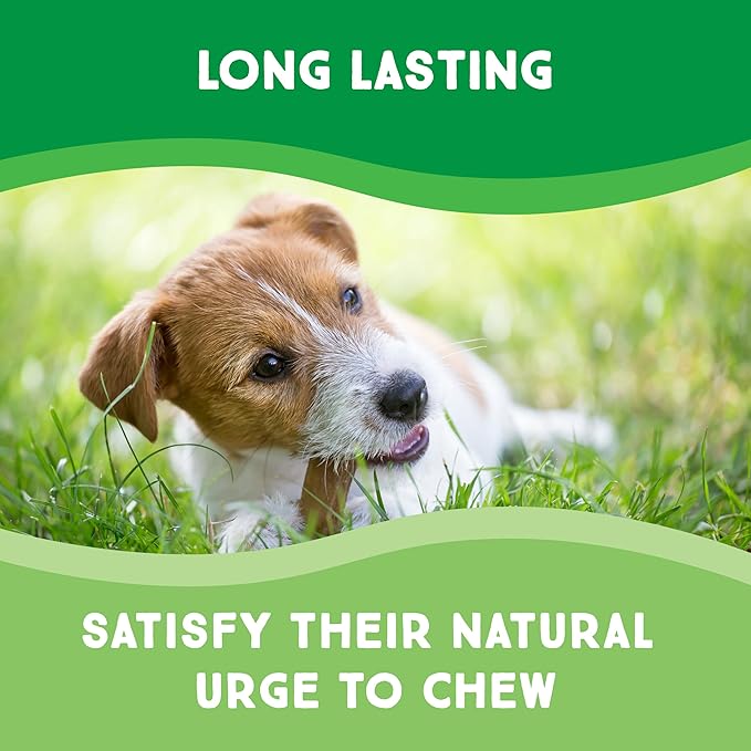 Chips 3-Pound Bag - Premium Large Dog Rawhide Chews - Ideal for Agressive Chewers Dog Rawhide Treats - Durable Rawhide Bones for Large Dogs