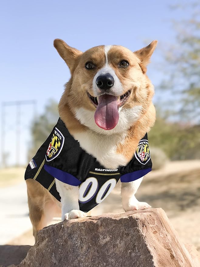 NFL BALTIMORE RAVENS DOG Jersey, XX-Large