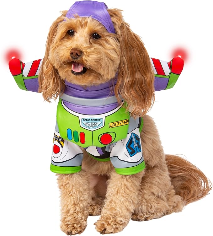 Toy Story: Buzz Lightyear Pet Costume for For Dogs or Cats by Rubies, Large
