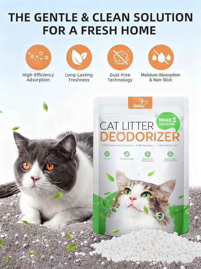 Litter Box Deodorizer, Pet Odor Eliminator, Cat Toilet Tray Smell Control Remover, Exclusive for L7 Pro / L7 Ultra / L8 Max / L8 Ultra Cat Litter Box (Pack of 3)