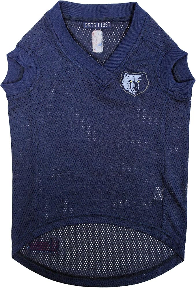 Pets First NBA MEMPHIS GRIZZLIES DOG Jersey, Medium - Tank Top Basketball Pet Jersey