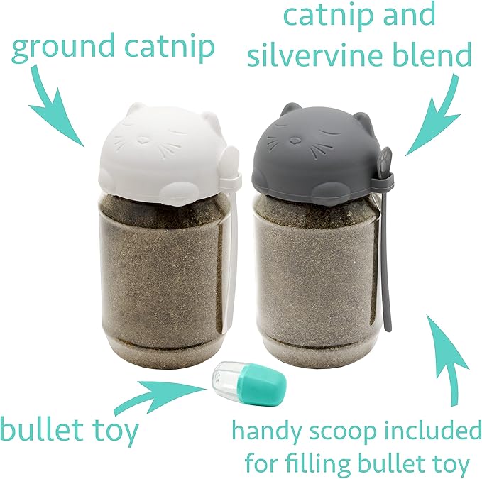 Kitty City Cat Premium Natural Catnip Collection, Gift Set