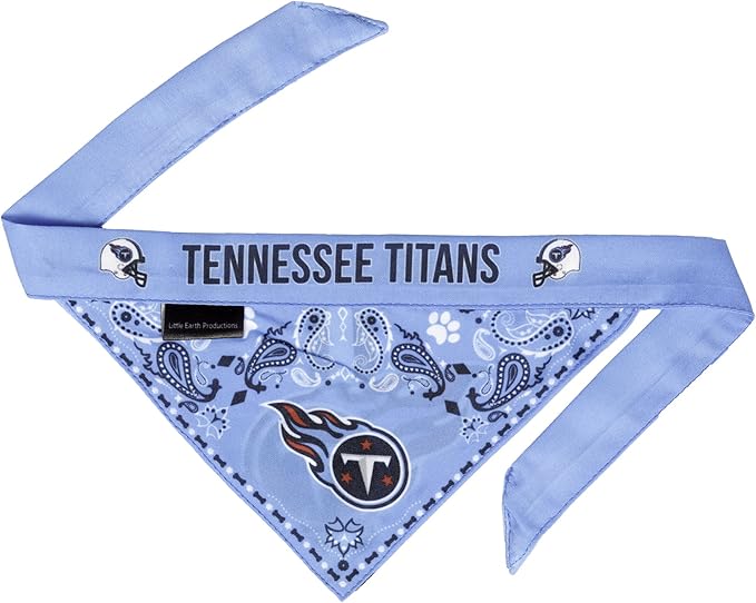 Littlearth NFL Reversible Pet Bandana - Officially Licensed Teams, Sizes XS to XL