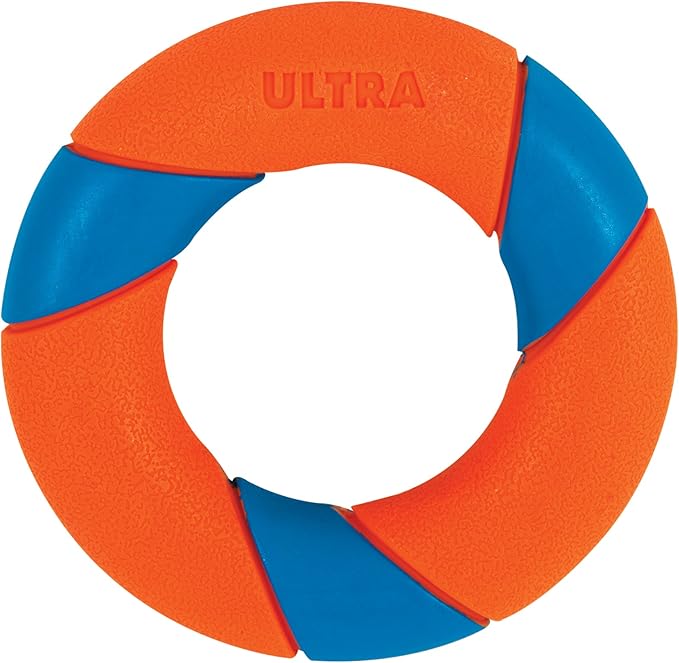 Chuckit! UltraRing Fetch and Chase Outdoor Dog Toy All Breeds (Pack of 12)