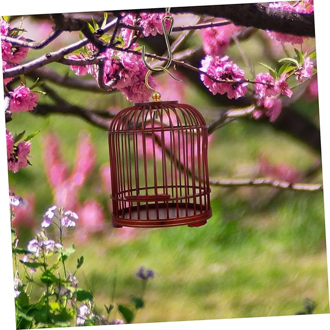UKCOCO Decorative Bird Cage for Small Animals Stylish Capacity Safe Locking Door for Indoor and Outdoor Use for
