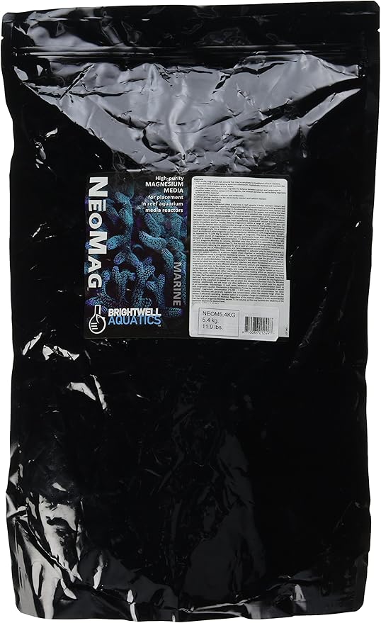 Brightwell Aquatics NeoMag - Magnesium Media for Placement in Reef Aquarium Media Reactors, 5.4-kg