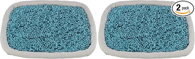 TRIXIE Snuffle & Seek Plate, Sniff Mat, Interactive Feeding Game, Slow Feeder, Level 1 Enrichment Puzzle for Dogs & Cats (Pack of 2)