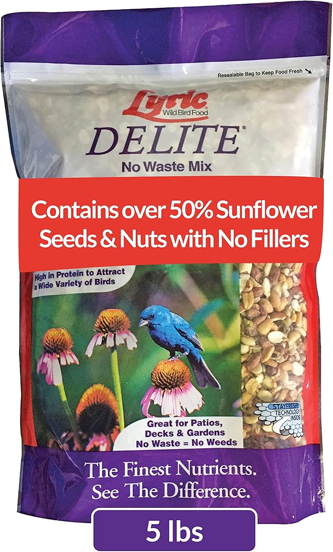 Wagner's and Lyric Delite No Waste Wild Bird Food Mix (5 lbs)
