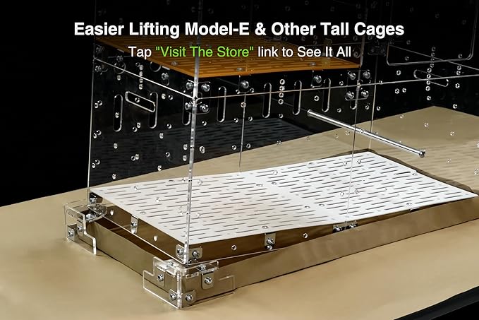 GuineaLoft™ Corner Prop – Prop Up One Side of A Cage to Make It Easier to Change Disposable Bottoms in Times of Cleaning – Guinea Loft Exclusive