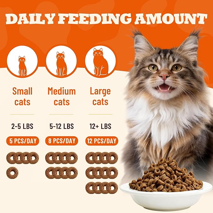 9 oz Hairball Control Treats Cat Grass for Indoor Cats Cat Constipation Cat Grass Treats Chicken Flavor Cat Training Treats Cat Treats for Indoor Cats