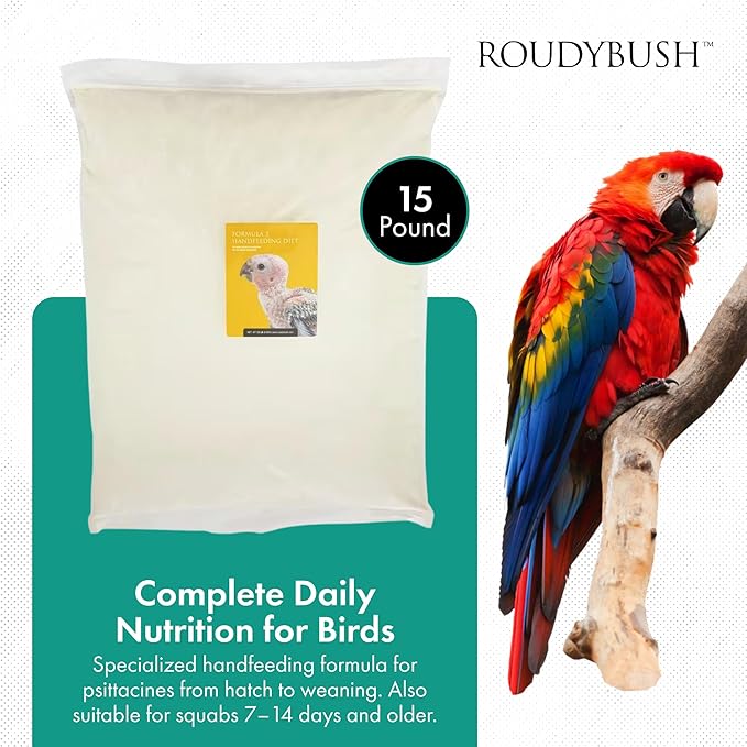 Roudybush formula 3 Bird Food, 15-Pound