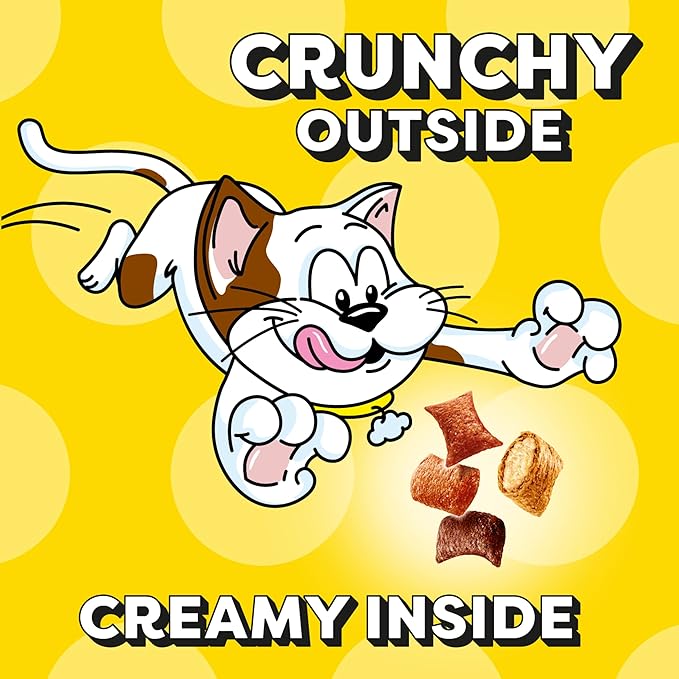 Temptations Cat Treats, Crustacean Celebration Flavor, 5.29 oz | Crunchy and Soft | Pack of 2 | ShakeUps