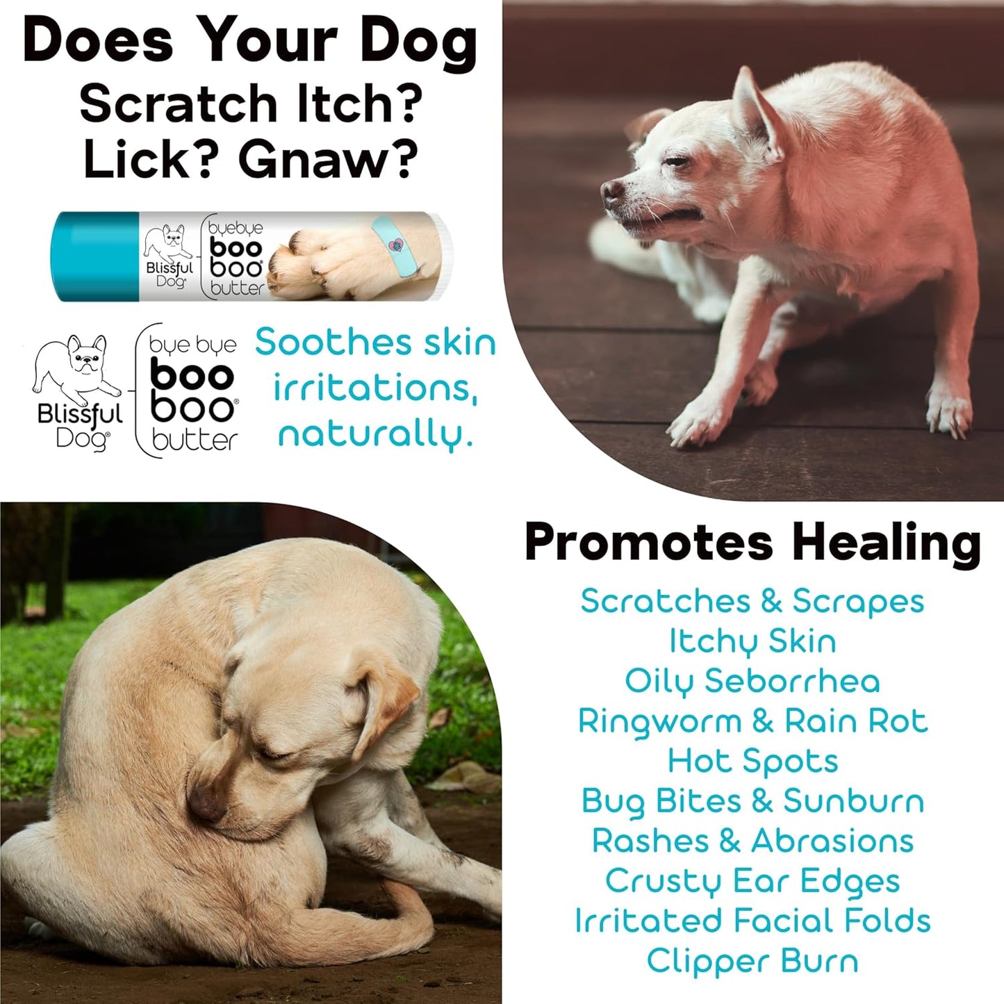 The Blissful Dog Whippet Boo Butter, 4 oz