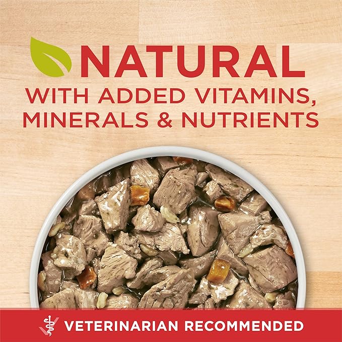 Purina ONE Plus Tender Cuts in Gravy Healthy Weight Lamb and Brown Rice Entree in Wet Dog Food Gravy - (Pack of 12) 13 oz. Cans