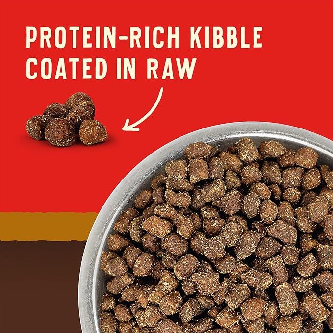 Stella & Chewy's Wild Red Dry Dog Food Raw Coated High Protein Grain & Legume Free Prairie Recipe, 3.5 lb. Bag (Pack of 2)