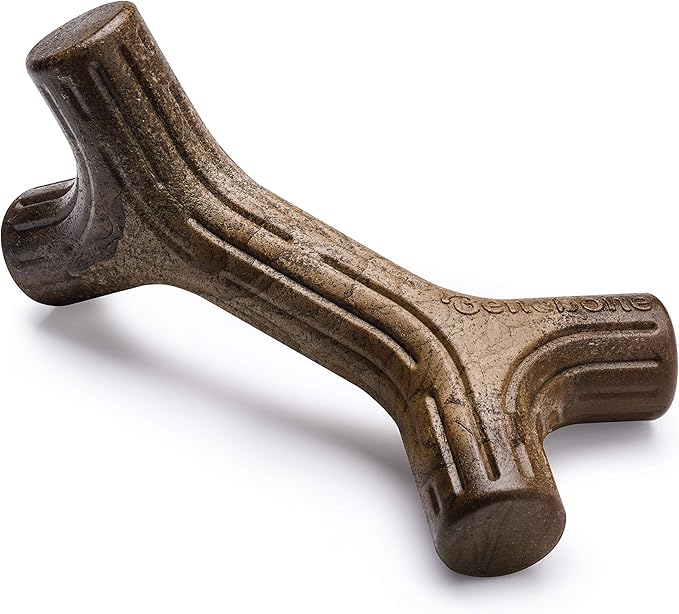 Benebone Maplestick Real Wood Durable Dog Chew Toy, Made in USA, Medium