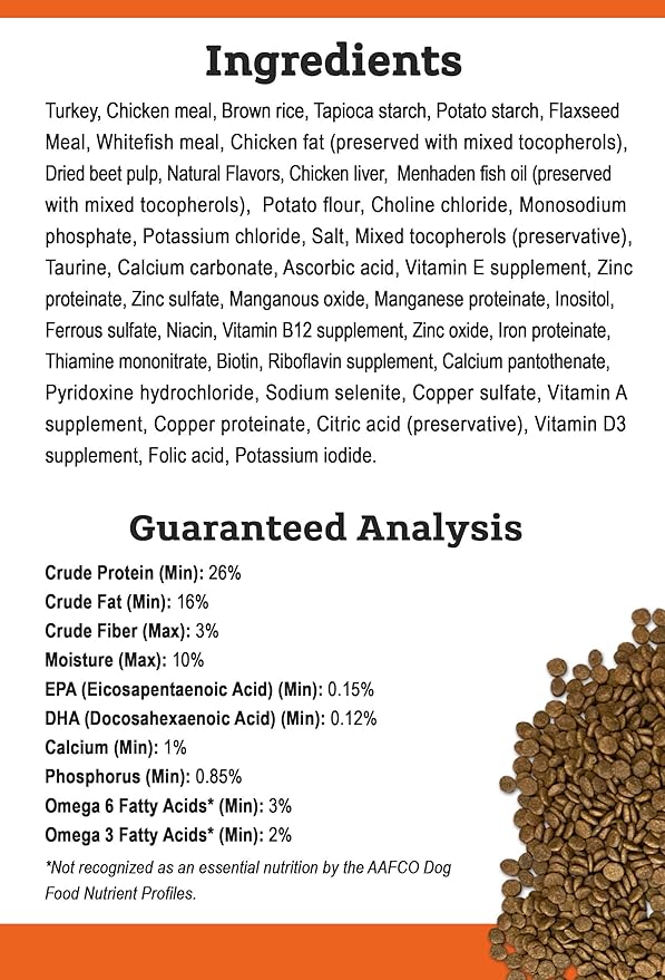 Tender & True Antibiotic-Free Turkey & Brown Rice Recipe Dog Food, 11lb
