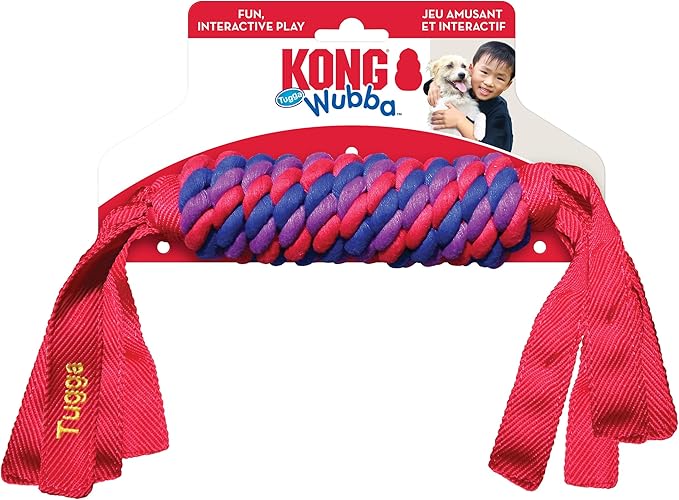 KONG Tugga Wubba Dog Toy [Set of 2] Size: Large