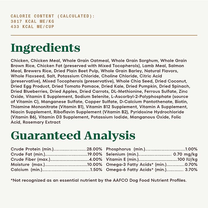 Nutro Ultra Adult Toy Breed Dry Dog Food, Small Dog Food Dry Chicken, Lamb and Salmon Recipe with a Protein Trio, 3.5 lb. Bag
