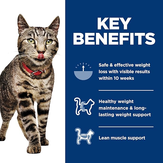 Hill's Science Diet Adult Perfect Weight Wet Cat Food, Vegetable & Salmon, 2.9 oz. Cans, 24-Pack