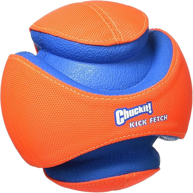 Chuckit! Kick Fetch Ball Small Ball - 5.5" Diametger (1 Pack) - Pack of 2